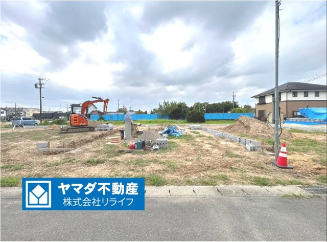 リーブルガーデン　一宮市浅野字長島　全4区画分譲の外観|「現地（2026年9月1日）撮影」　
■外観写真　
■ヤマダ不動産　株式会社リライフ　