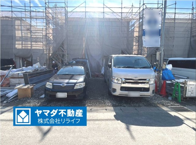 リーブルガーデン　一宮市浅野字長島　全4区画分譲の外観|「現地（2026年10月17日）撮影」　
■外観写真　
■ヤマダ不動産　株式会社リライフ　