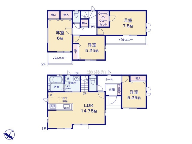 【新築分譲住宅】ふじみ野市上福岡4丁目