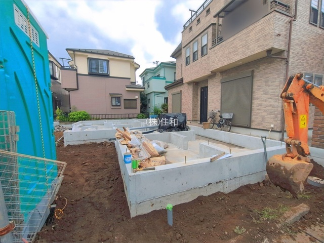 【新築分譲住宅】ふじみ野市上福岡4丁目の前面道路含む現地写真