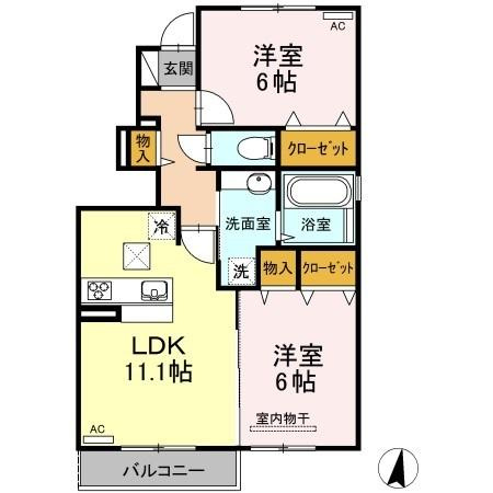 Grace・Kの間取り
