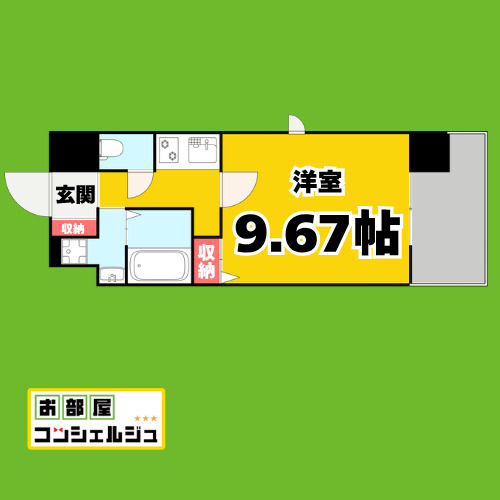 NONAMI RISE(ノナミライズ)の間取り