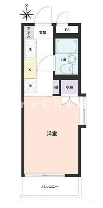 スカイコート東武練馬の間取り
