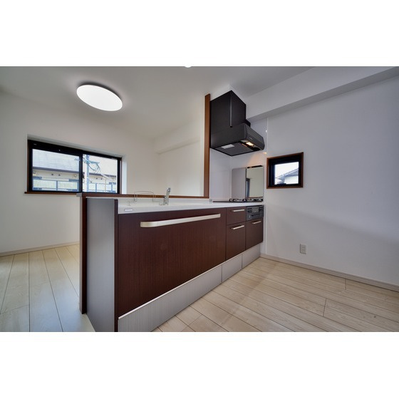 熊本市中央区八王寺町の賃貸マンションのキッチン
