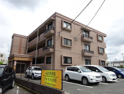 ソレイユ合川【10,000円キャッシュバック対象物件】の外観|きれいな外観です
