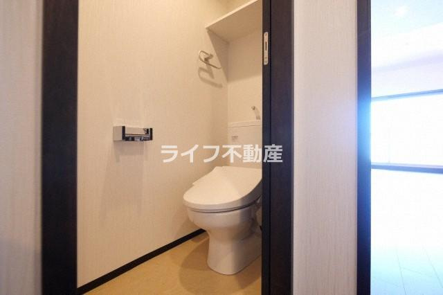 プレジオ森之宮のトイレ|シンプルで使いやすいトイレです