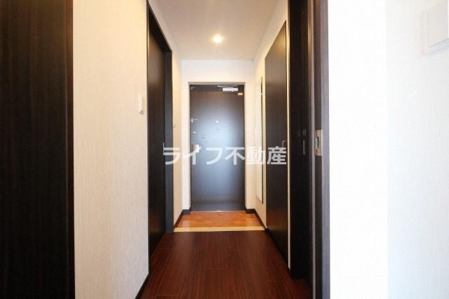 プレジオ森之宮の玄関|落ち着いた玄関です
