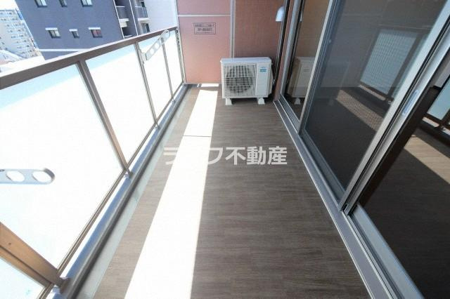 プレジオ森之宮のバルコニー|開放的で明るい空間を演出してくれるバルコニーです