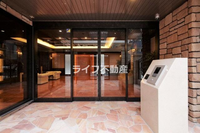 プレジオ森之宮のエントランス|エントランスです