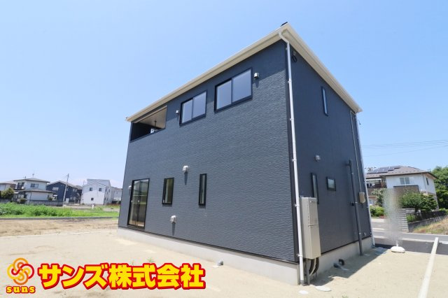 矢吹町小松第７　　　２号棟　　　善郷小学校、矢吹中学区の外観|南西側から見た外観♪
