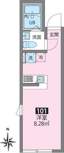 CASADIA赤塚の間取り
