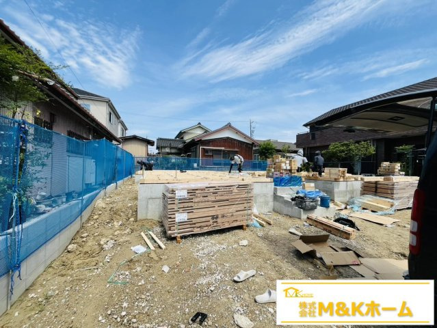 知多市つつじが丘3丁目　全2棟　1号棟の外観|R8.7.30撮影　24時間換気システム搭載♪