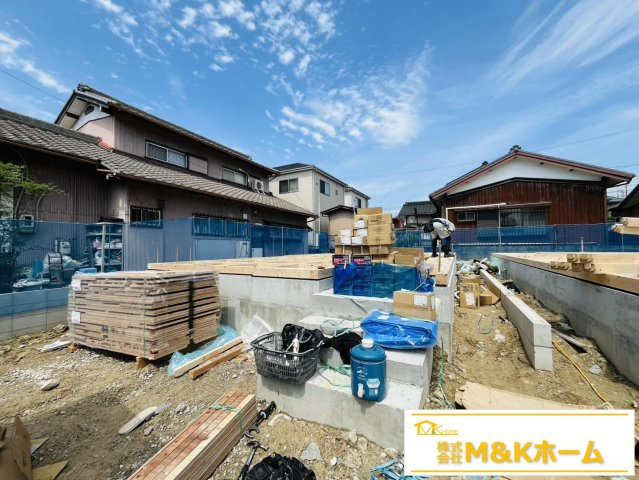 知多市つつじが丘3丁目　全2棟　1号棟の外観|R8.7.30撮影　耐震等級3取得☆