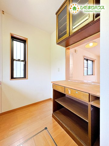 熊谷市上之　中古一戸建て　の収納|収納力があるカップボード付き！