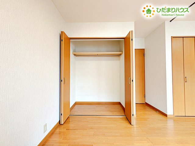 熊谷市上之　中古一戸建て　の収納|衣装ケース、季節の洋服も入るクローゼットです！