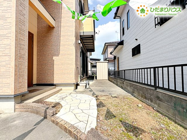 熊谷市上之　中古一戸建て　の庭|ガーデニングスペースやプール、バーベキュー等できるスペースございます！