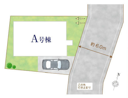 練馬区西大泉5丁目　土地35坪×建物31坪　長期優良住宅　ゆとりの邸の区画図