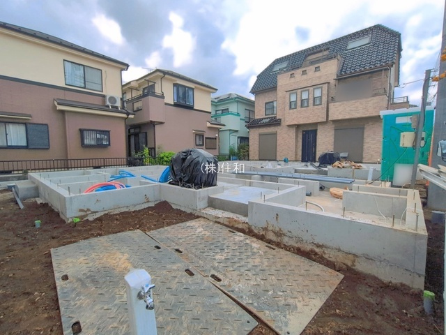 【新築分譲住宅】ふじみ野市上福岡4丁目の前面道路含む現地写真