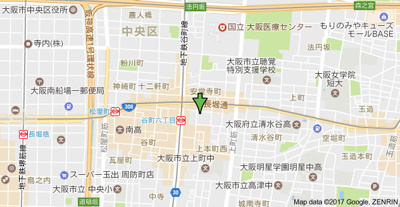 【地図】 | グレイスコート上本町