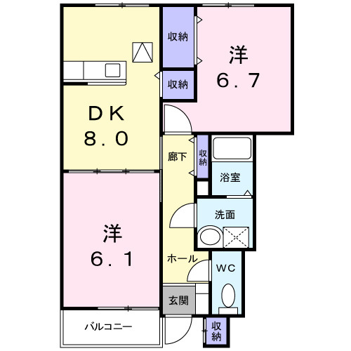 与謝郡与謝野町字岩滝のアパート