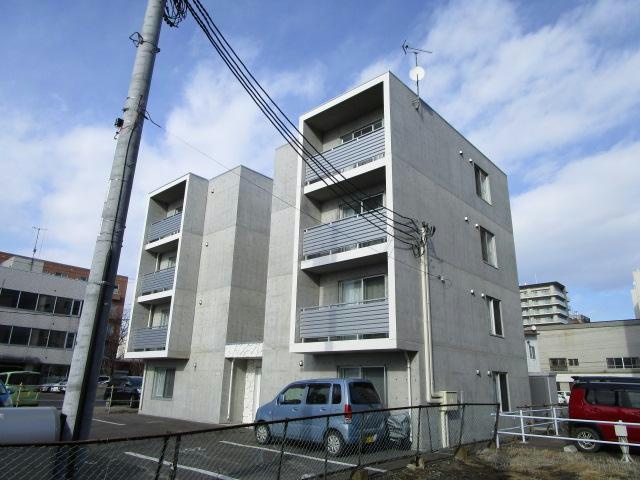 釧路市錦町２丁目の賃貸マンションの外観