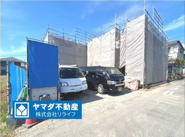リーブルガーデン　一宮市浅野字長島　全4区画分譲の外観|「現地（2026年10月17日）撮影」　
■外観写真　
■ヤマダ不動産　株式会社リライフ　