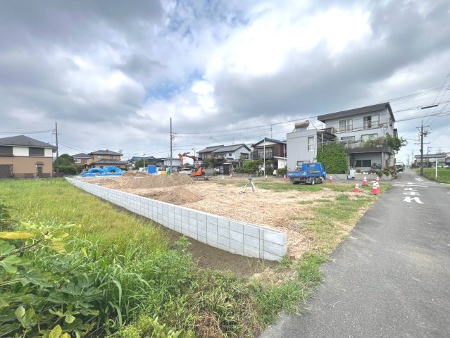 リーブルガーデン　一宮市浅野字長島　全4区画分譲の外観|「現地（2026年9月1日）撮影」　
■全体写真　
■ヤマダ不動産　株式会社リライフ　