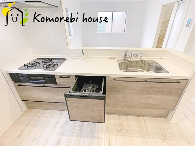 上尾市畔吉　新築一戸建てのキッチン|キッチンです
