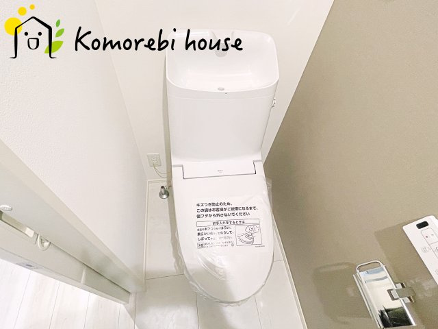 上尾市畔吉　新築一戸建てのトイレ|落ち着いたトイレです