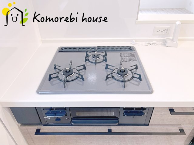 上尾市畔吉　新築一戸建てのキッチン|コンパクトなキッチンで掃除もラクラク