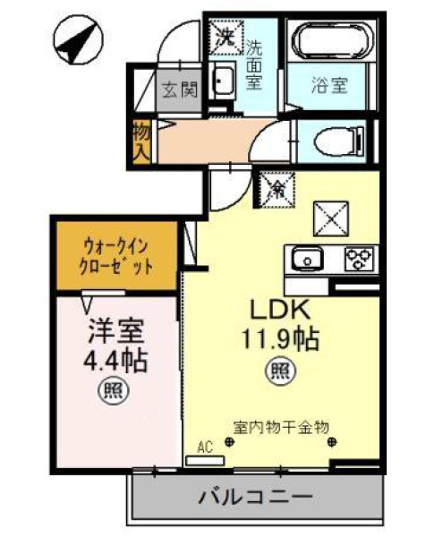 Solana彩の間取り