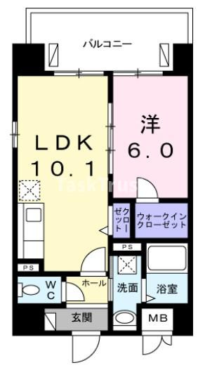 【間取り】 | ヴァンヴェール森の宮