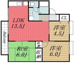 【間取り】 | サンハイツ