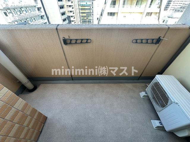 クラウンハイム北心斎橋フラワーコートのバルコニー