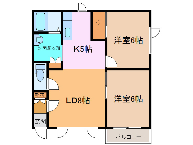 Life Mata2の間取り