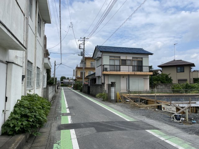 【前面道路含む現地写真】 | 本庄市南第2期　クライン　新築戸建　全2棟　1号棟 | 7/7撮影