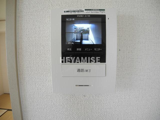 セジュール釜地のセキュリティ|※室内画像は別号室のもの