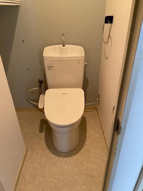 横浜市青葉区つつじが丘の賃貸マンションのトイレ