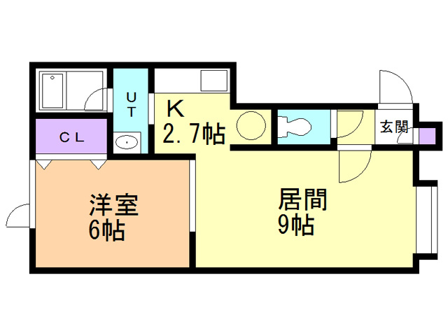 ラフィーネ中島の間取り