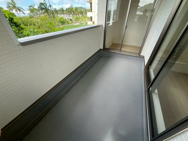 クレイドルガーデン南城市佐敷 1号棟（全3棟）※本日内覧可能※のバルコニー|インナーバルコニー
