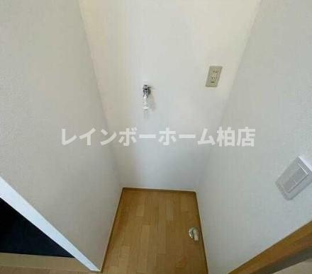 特典：仲介手数料が無料です!!の設備|室内洗濯機置き場です