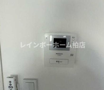 特典：仲介手数料が無料です!!のセキュリティ|モニタ付インターホンです