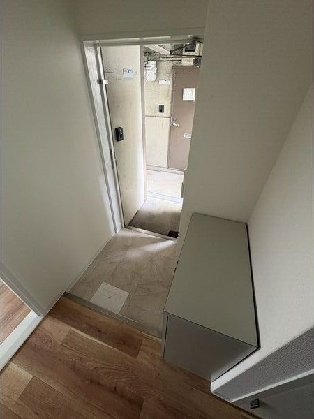 シティライフ帝塚山の玄関