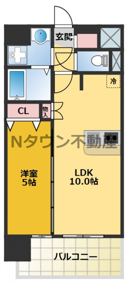 【間取り】 | プレサンス栄フレイヤ | 間取りです