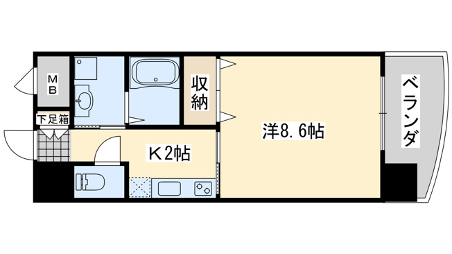 【間取り】 | アバンドールＩＺＵＭＩＳＡＮＯアネックス