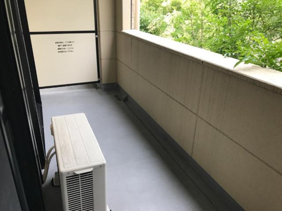パルス和泉中央のバルコニー