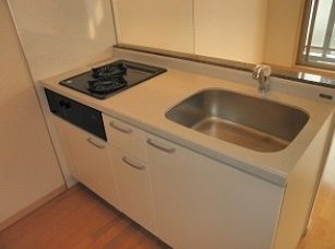 ライジングプレイス浅草のキッチン
