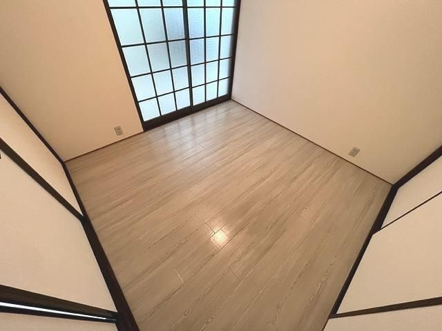 秦野市名古木のアパートの寝室