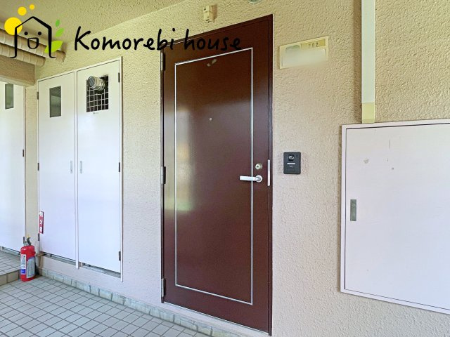 大宮セントラルハイツの玄関|26.7.9撮影済み