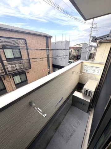シャインメゾン長岡京のバルコニー|同型参考写真